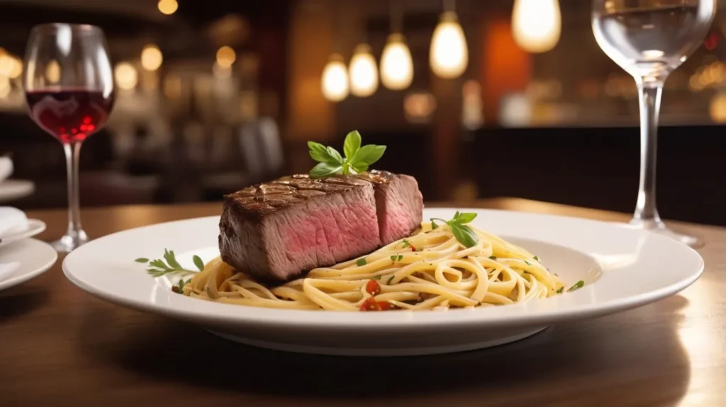 Cozy candlelit dinner at a romantic Birmingham MI restaurant - best date night spots in downtown